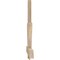 Ekena Millwork Kennewick Rough Sawn Timber Gable Bracket, Douglas Fir, 108"W x 31 1/2"H x 2"D x 4"F, 7/12 Pitch GBW108X31X0204KEN00RDF - alternate 4